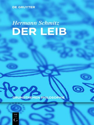 cover image of Der Leib